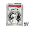 Image 1 : 2017-W Silver Eagle PCGS PR70 Jim Peed DCAM