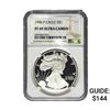 Image 1 : 1996-P Silver Eagle NGC PF69 Ultra Cameo