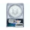 Image 2 : 2021-W Silver Eagle ANACS MS70 1st Day of Issue