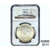 Image 1 : 1925 Silver Peace Dollar NGC MS63
