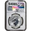 Image 2 : NGC MS68 Great Britian SIlver 2 Pounds