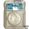 Image 1 : 1921 Morgan Silver Dollar ICG MS63