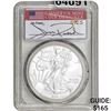 Image 1 : 2021-W Silver Eagle PCGS MS70 TY1 1st Day of Issue