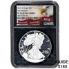 Image 1 : 2018-W Silver Eagle NGC PF70 Ultra Cameo First Releases