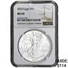 Image 1 : 2024 Silver Eagle NGC MS69