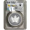 Image 2 : Canada Silver $5 Maple Leaf Modified PR PCGS PR70 Canada