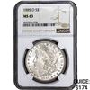 Image 1 : 1885-O Morgan Silver Dollar NGC MS63
