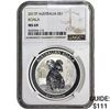 Image 1 : NGC MS69 2017-P Aus. Silver Dollar-Koala