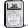 Image 1 : 2002 Silver Eagle NGC MS69