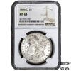 Image 1 : 1884-O Morgan Silver Dollar NGC MS63