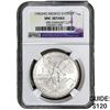 Image 1 : NGC UNC 1982 Mo Mexico SIlver Onza