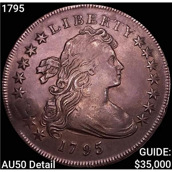 1795 Draped Bust Dollar CLOSELY UNCIRCULATED