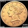 Image 1 : 1872-S $5 Gold Half Eagle HIGH GRADE