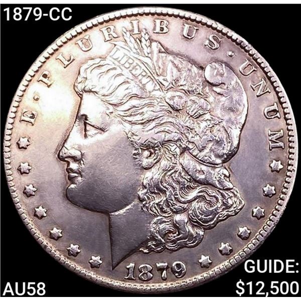 1879-CC Morgan Silver Dollar CHOICE AU