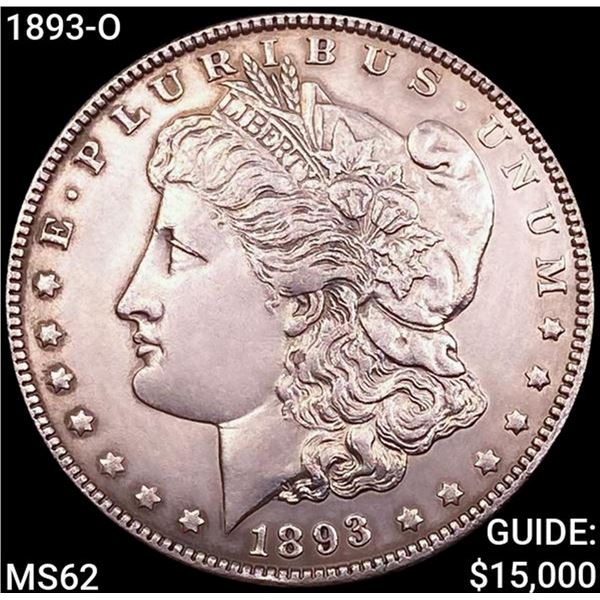 1893-O Morgan Silver Dollar UNCIRCULATED