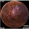Image 1 : 1793 Chain Cent NEARLY UNCIRCULATED