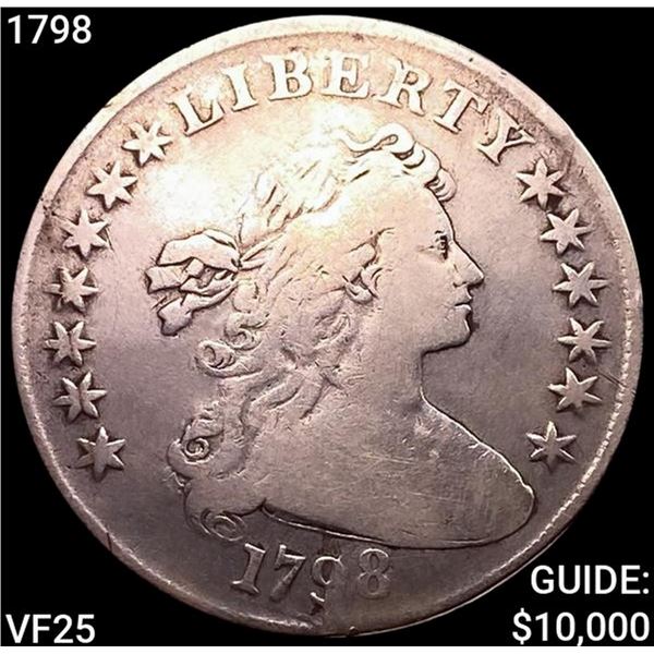 1798 Draped Bust Dollar LIGHTLY CIRCULATED