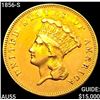 Image 1 : 1856-S $3 Gold Piece HIGH GRADE