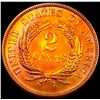 Image 2 : 1872 Two Cent Piece GEM BU RD