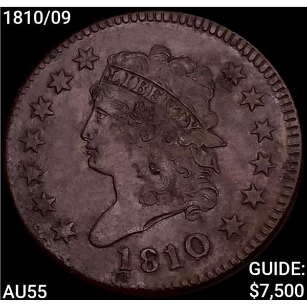 1810/09 Classic Head Large Cent HIGH GRADE