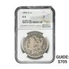 Image 1 : 1895-O Morgan Silver Dollar NGC G4