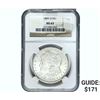 Image 1 : 1899-O Morgan Silver Dollar NGC MS63
