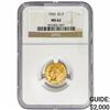 Image 1 : 1926 $2.50 Gold Quarter Eagle NGC MS62