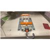 Image 5 : ROLAND DGSHAPE DE-3 DESKTOP ROTARY ENGRAVER SER#ZED0796 ON METAL ROLLING CART WITH ASSORTED
