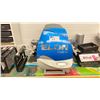 Image 1 : GERBER EDGE FX THERMAL TRANSFER PRINTER, (2) GRAPHIC MARKING SYSTEMS HEAVY DUTY REWINDER MACHINES &
