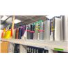 Image 12 : LARGE SECTION OF STORAGE CABINETS WITH ASSORTED GERBER INK CARTRIDGES, PRINTING VINYL, PRINTING