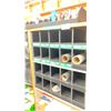 Image 3 : LARGE SECTION OF STORAGE CABINETS WITH ASSORTED GERBER INK CARTRIDGES, PRINTING VINYL, PRINTING