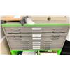 Image 8 : TRIUMPH IDEAL 3905 PAPER CUTTER MACHINE, PORTABLE CART WITH CONTENTS, PORTABLE FILE CABINET & MORE