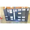 Image 1 : 4-PC METAL CABINET WITH ASSORTED CONTENTS 96"L X 24"W X 54"H