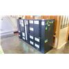 Image 2 : 4-PC METAL CABINET WITH ASSORTED CONTENTS 96"L X 24"W X 54"H