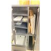 Image 6 : 4-PC METAL CABINET WITH ASSORTED CONTENTS 96"L X 24"W X 54"H