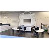 Image 1 : CABINET WITH CONTENTS, ZEBRA ID PRINTER, ROLLING OFFICE CHAIRS & DESKS WITH CONTENTS