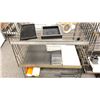 Image 6 : 2 METAL RACKS WITH ASSORTED CONTENTS