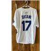 Image 1 : AUTOGRAPHED NIKE LOS ANGELES DODGERS SHOHEI OHTANI JERSEY SIZE L WITH COA