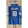 Image 1 : AUTOGRAPHED NIKE ON FIELD CHICAGO BEARS CALEB WILLIAMS JERSEY SIZE L WITH COA