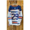 Image 1 : AUTOGRAPHED FANATICS AUTHENTIC PRO EDMONTON OILERS LEON DRAISAITL JERSEY SIZE 52 WITH COA