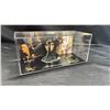 Image 1 : LORD OF THE RINGS THE ONE RING PROP IN DISPLAY CASE AUTOGRAPHED BY ORLANDO BLOOM, ELIJAH WOOD, SEAN