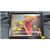 Image 1 : FRAMED 3D JURRASIC PARK PHOTO AUTOGRAPHED BY CHRIS PRATT WITH COA