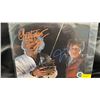Image 1 : BACK TO THE FUTURE PHOTO AUTOGRAPHED BY CHRISTOPHER LLOYD & MICHAEL J. FOX WITH COA
