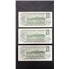 Image 2 : (3) UNCIRCULATED & SEQUENTIAL 1973 $1 CANADIAN BANK NOTES; BAT5672158 - BAT5672160
