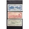 Image 2 : (3) ASSORTED 1954 CANADIAN BANK NOTES INCLUDING; (1 OF EACH) $5, $2, $1