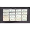 Image 2 : (16) CIRCULATED 1967 CANADIAN $1 BANK NOTES
