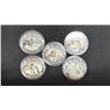 Image 3 : 2019 ROCK FESTIVAL SILVER PLATED 5 COIN SET WITH COA
