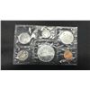 Image 2 : (5) ASSORTED CANADIAN SILVER COIN SETS; 1963-1964-1966-1966-1967