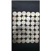 Image 1 : (42) ASSORTED CANADIAN $0.25 (25 CENTS) SILVER COINS