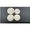 Image 1 : (4) ASSORTED FOREIGN SILVER COINS